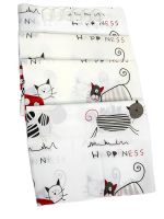 Штора для ванны Haiba HB75062 Коты — фото 3, Аксессуары для туалета