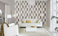 Обои RASCH Garden 330502 Винил на флизелине (0,53*10,05) Серый, Геометрия — фото 5, Обои для стен