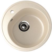 Кухонная мойка Ulgran Classic U-101-328 Бежевая — фото 1, Кухонные мойки