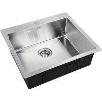 Кухонная мойка ZorG R 5951 Нержавеющая сталь — фото 1, Кухонные мойки