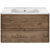 Товар: Тумба под раковину Vincea Vico 80 VMC-2V800VO подвесная V.Oak - фото 2 Тумба под раковину Vincea Vico 80 VMC-2V800VO подвесная V.Oak — фото 2, Тумбы под раковину