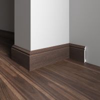 Плинтус Decor-Dizayn 701-73SH 2400x16x100 мм — фото 2, Плинтуса напольные