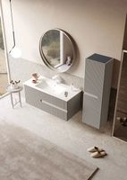 Товар: Тумба с раковиной Orka Moonlight 120 5001508 подвесная Бежевая матовая - фото 7 Тумба с раковиной Orka Moonlight 120 5001508 подвесная Бежевая матовая — фото 7, Мебель для ванной