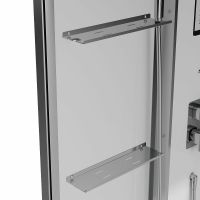 Товар: Душевая кабина Black&White Galaxy G8898 115х90 889800 с паром без гидромассажа - фото 8 Душевая кабина Black&White Galaxy G8898 115х90 889800 с паром без гидромассажа — фото 8, Душевые кабины