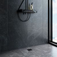 Душевой трап AM.PM MasterFlow 10 W01BD-P11-010-01BM с Черной матовой решеткой Cut Gradient — фото 9, Трапы для душа