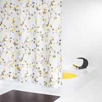 Штора для ванны Ridder Berry 200х180 Бежевая — фото 1, Шторы для ванной