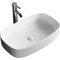 Раковина-чаша Ceruttispa 59 CR0045 СТ9597 Белая — фото 1, Раковины накладные