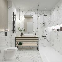 Керамогранит Гранитея Neiva белый матовый G390 60х60 см — фото 11, Керамогранит