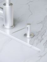 Дозатор для моющего средства AM.PM Gem A9037211 Сатин — фото 4, Дозаторы для кухонных моек