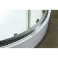 Душевой уголок Grossman Classic 120х80 L GR-9120L профиль Хром стекло прозрачное — фото 9, Душевые уголки