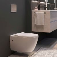 Товар: Комплект унитаза Berges Mascon Rimless с инсталляцией Atom Line 043352 с сиденьем Микролифт и Белой клавишей смыва - фото 19 Комплект унитаза Berges Mascon Rimless с инсталляцией Atom Line 043352 с сиденьем Микролифт и Белой клавишей смыва — фото 19, Унитазы