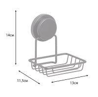 Товар: Мыльница Fixsen Magic Black FX-45009 Черная матовая - фото 3 Мыльница Fixsen Magic Black FX-45009 Черная матовая — фото 3, Мыльницы