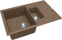 Кухонная мойка Florentina Липси-780К 20.250.D0780.303 Мокко — фото 2, Кухонные мойки