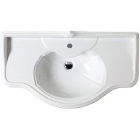 Раковина Azzurra Jubilaeum 110 JULP1106200MBI (JUB200/110 bi))*1 Белая — фото 2, Раковины