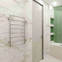 Водяной полотенцесушитель Terminus Виктория П8 500х800 бп600 4670078530127 Хром, боковое подключение, G 1" НР — фото 3, Водяные полотенцесушители