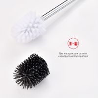 Ершик для унитаза Raglo R300.10 Хром — фото 5, Ершики для унитаза