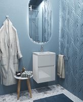 Товар: Тумба с раковиной Marka One Bumble 40П Ц0000001481 подвесная Белая - фото 4 Тумба с раковиной Marka One Bumble 40П Ц0000001481 подвесная Белая — фото 4, Тумбы с раковиной