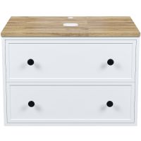 Тумба под раковину Iddis Torr 70 TOR70WBi95K подвесная Белая матовая — фото 1, Тумбы под раковину