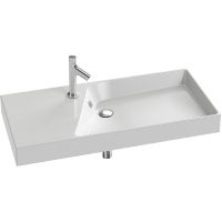 Раковина Jacob Delafon Rythmik 100 EXN112-Z-00 Белая — фото 1, Раковины подвесные