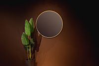 Зеркало Silver Mirrors Monaco 100 LED-00002767 с подсветкой Золото с бесконтактным выключателем и диммером — фото 3, Мебель для ванной