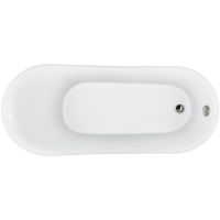 Акриловая ванна Grossman Retro 162х71 GR-1002M без гидромассажа — фото 2, Акриловые ванны