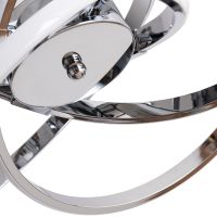 Люстра Artelamp Orbit A9052PL-4CC Белая Хром — фото 3, Люстры