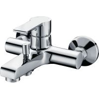 Смеситель для ванны Koller Pool Kvadro Arc KA0100 Хром — фото 1, Смесители