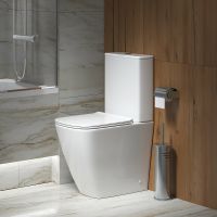 Товар: Унитаз компакт Grossman Style GR-4472S с бачком и сиденьем Микролифт - фото 4 Унитаз компакт Grossman Style GR-4472S с бачком и сиденьем Микролифт — фото 4, Напольные унитазы