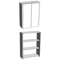 Подвесной шкаф Corozo Алабама 60 SD-00000799 Белый — фото 3, Мебель для ванной