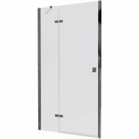 Душевая дверь Triton Бруно 100 Щ0000053750 профиль Хром стекло прозрачное — фото 1, Распашные душевые двери