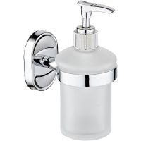 Дозатор для жидкого мыла Ростовская Мануфактура Сантехники A6022 Хром — фото 1, Дозаторы