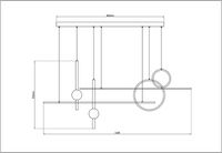 Подвесной светильник Artelamp Polaris A2610SP-85BK Белый Золото Черный — фото 5, Подвесные светильники