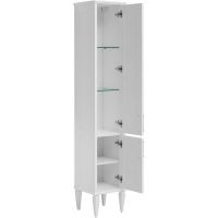 Шкаф пенал Aquanet Бостон 36 R 209681 подвесной Белый — фото 2, Пеналы для ванной комнаты