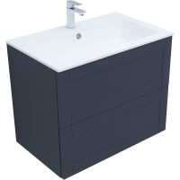 Тумба под раковину Aquanet Терра 80 313245 подвесная Маренго — фото 4, Тумбы под раковину