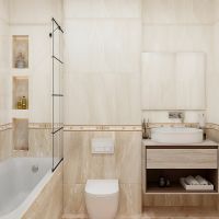 Керамический бордюр Eurotile (Rus) Istambul Beige Eclipse 355 7х30 см — фото 2, Керамическая плитка