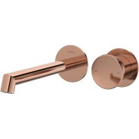 Смеситель для раковины Teska Arte E5509 Розовое золото — фото 1, Смесители для раковины