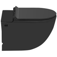 Комплект унитаза с инсталляцией SantiLine SL-5031MB подвесной Черный матовый с сиденьем Микролифт — фото 2, Унитазы