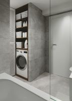 Керамогранит Kerama Marazzi Про Стоун серый светлый обрезной DD600320R 60х60 см — фото 2, Керамогранит