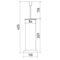 Товар: Ершик для унитаза Boheme Royal Cristal 10928-G-B Золото - фото 3 Ершик для унитаза Boheme Royal Cristal 10928-G-B Золото — фото 3, Ершики для унитаза