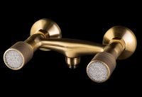 Товар: Смеситель для душа Boheme Royal Cristal 314-Royal/CRST Бронза - фото 2 Смеситель для душа Boheme Royal Cristal 314-Royal/CRST Бронза — фото 2, Смесители