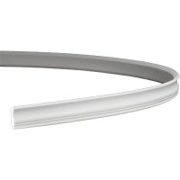 Карниз гибкий Европласт 1.50.158 2000x33x33 мм — фото 1, Карнизы