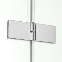 Товар: Душевая дверь New Trendy New Soleo Chrome 150 D-0259A профиль Хром стекло прозрачное - фото 5 Душевая дверь New Trendy New Soleo Chrome 150 D-0259A профиль Хром стекло прозрачное — фото 5, Душевые двери в нишу