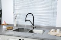 Товар: Смеситель для кухни Gappo G4398-89 Оружейная сталь Черный - фото 8 Смеситель для кухни Gappo G4398-89 Оружейная сталь Черный — фото 8, Смесители