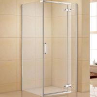 Душевой уголок Aquanet Logic C1000 AE32-S-100x100U-CT 243625 профиль Хром стекло прозрачное — фото 1, Квадратные душевые уголки