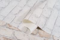 Обои Артекс Selena 10830-01 Винил на флизелине (1,06*10,05) Белый, Кирпич — фото 6, Обои для стен