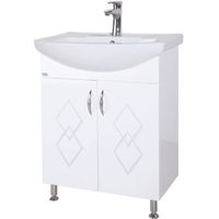 Тумба под раковину Bellezza Элеганс 50 4638606240016 Белая — фото 1, Тумбы под раковину