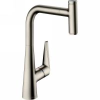 Смеситель для кухни Hansgrohe Talis Select 72821800 Сталь — фото 1, Смесители