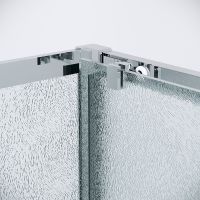 Душевой уголок Grossman Cosmo 100х70 120.K33.02.1070.10.02 профиль Хром стекло шиншилла — фото 7, Прямоугольные душевые уголки