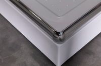 Душевой уголок Esbano ESR-8024 90x90 ESUGR8024 профиль Хром стекло рифленое — фото 7, Квадратные душевые уголки