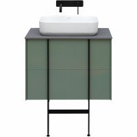 Тумба под раковину Allen Brau Reality 70 1.32004.CGM подвесная Олива матовая — фото 28, Тумбы под раковину